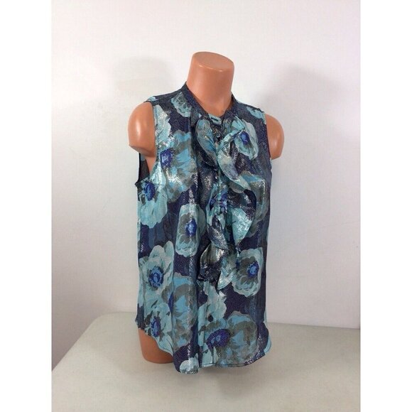 J Crew Floral Blouse Womens Small New - Picture 4 of 9